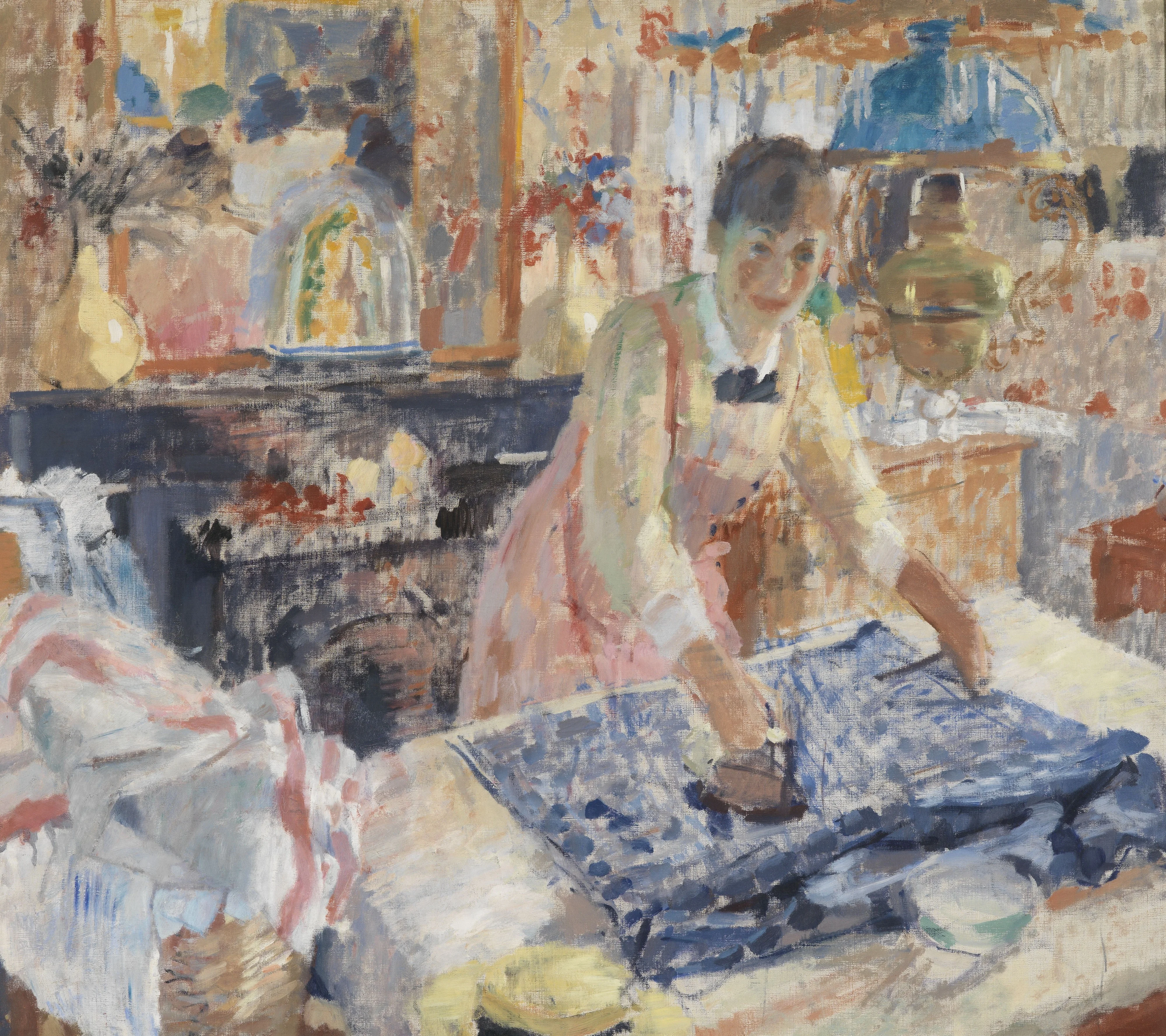 The Ironer, detail