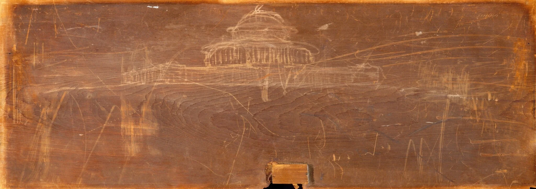 Sketch for Ohio State Capitol Design, detail