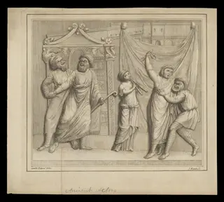 H Beard Print Collection, by Camillo Paderni, 1750
