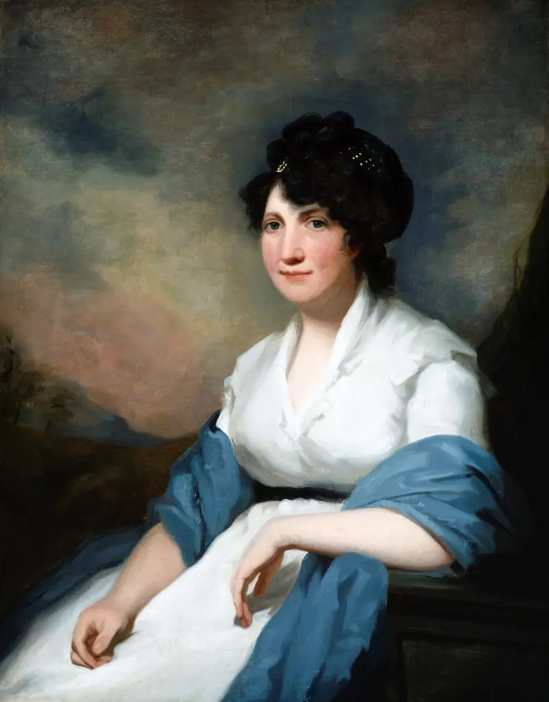 Lady Delves Broughton, by Henry Raeburn, oil, 1799