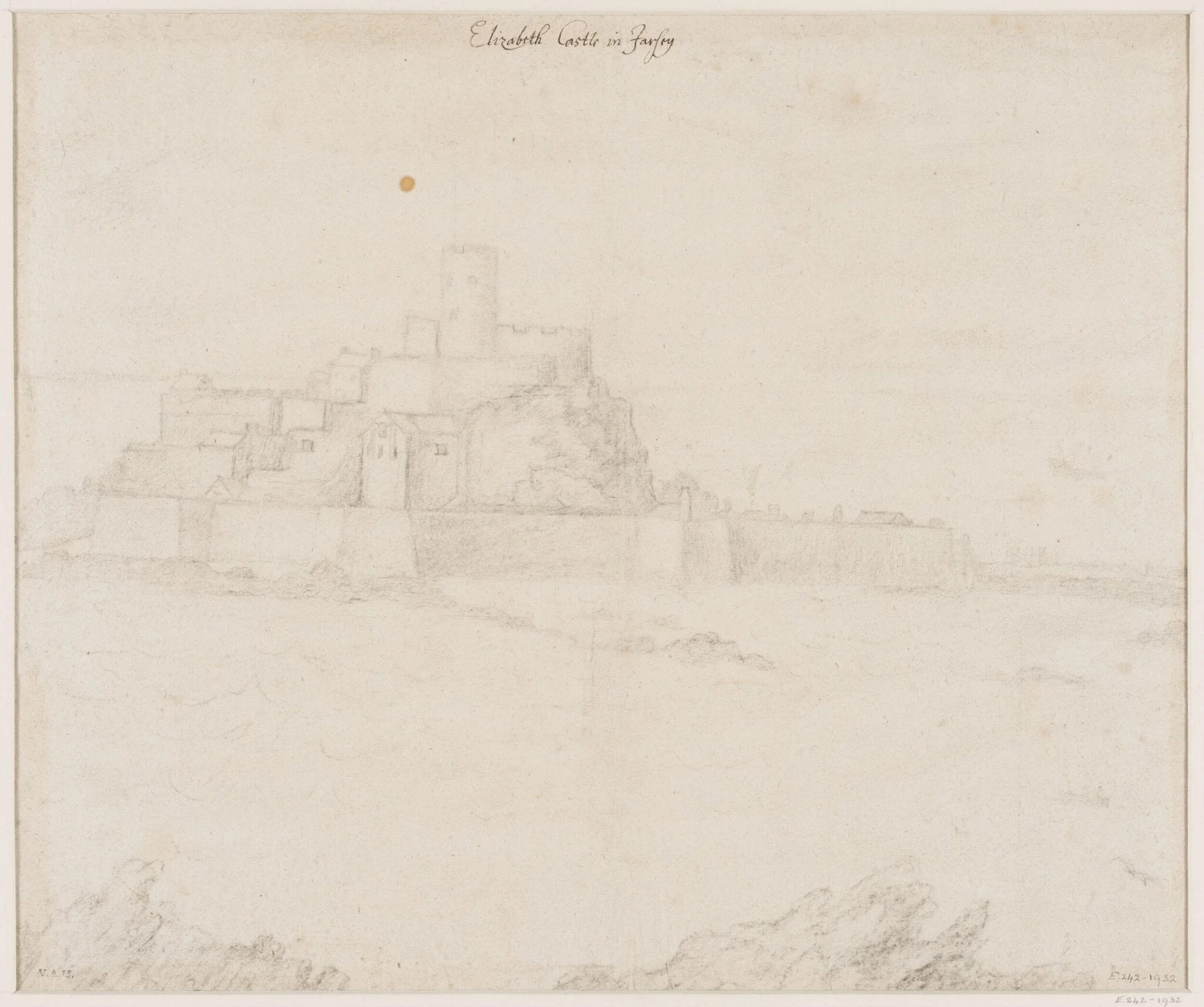 Elizabeth Castle, Jersey, detail