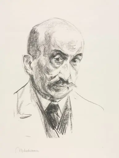 Self-Portrait, by Max Liebermann, 1921