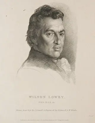 Wilson Lowry, by William Blake, 1825