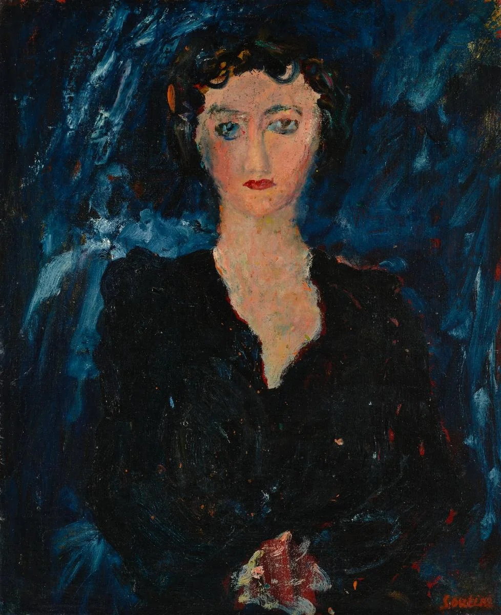 Portrait d'une dame, detail