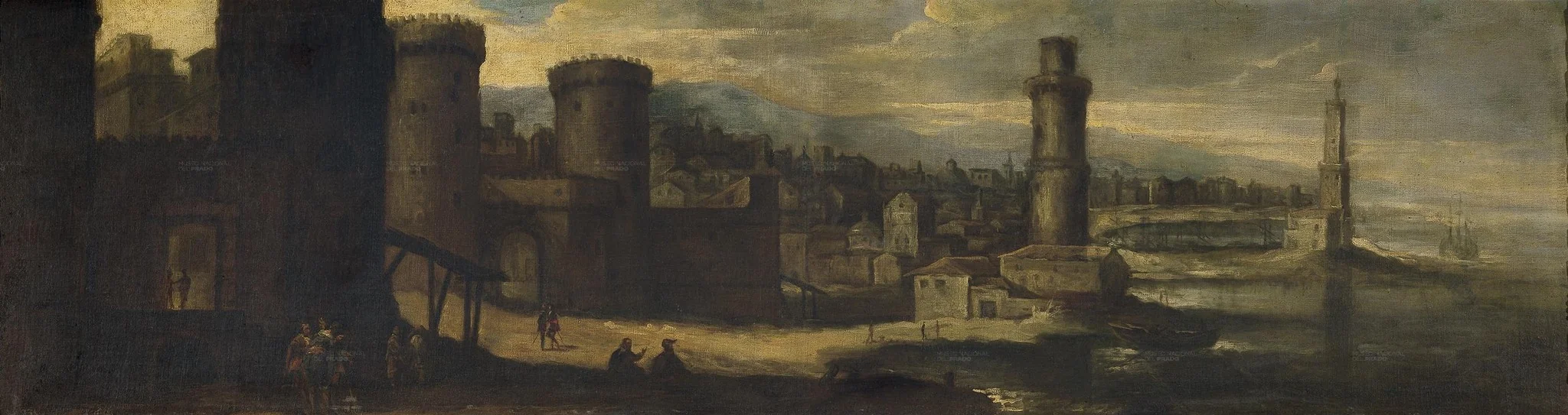 A fortified gate, detail