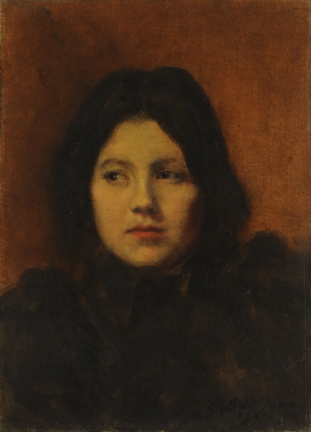 Margot, by Eduardo Schiaffino, oil, 1896