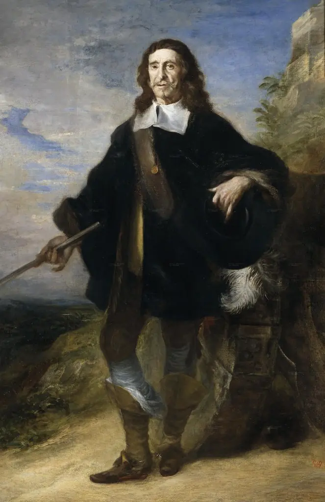 An Artillery General, by Francisco Herrera the Younger, oil, 1665