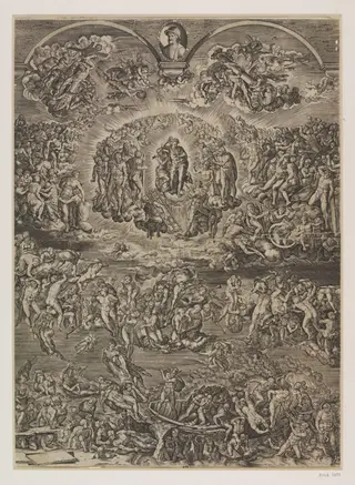 Last Judgement, by Jan Wierix