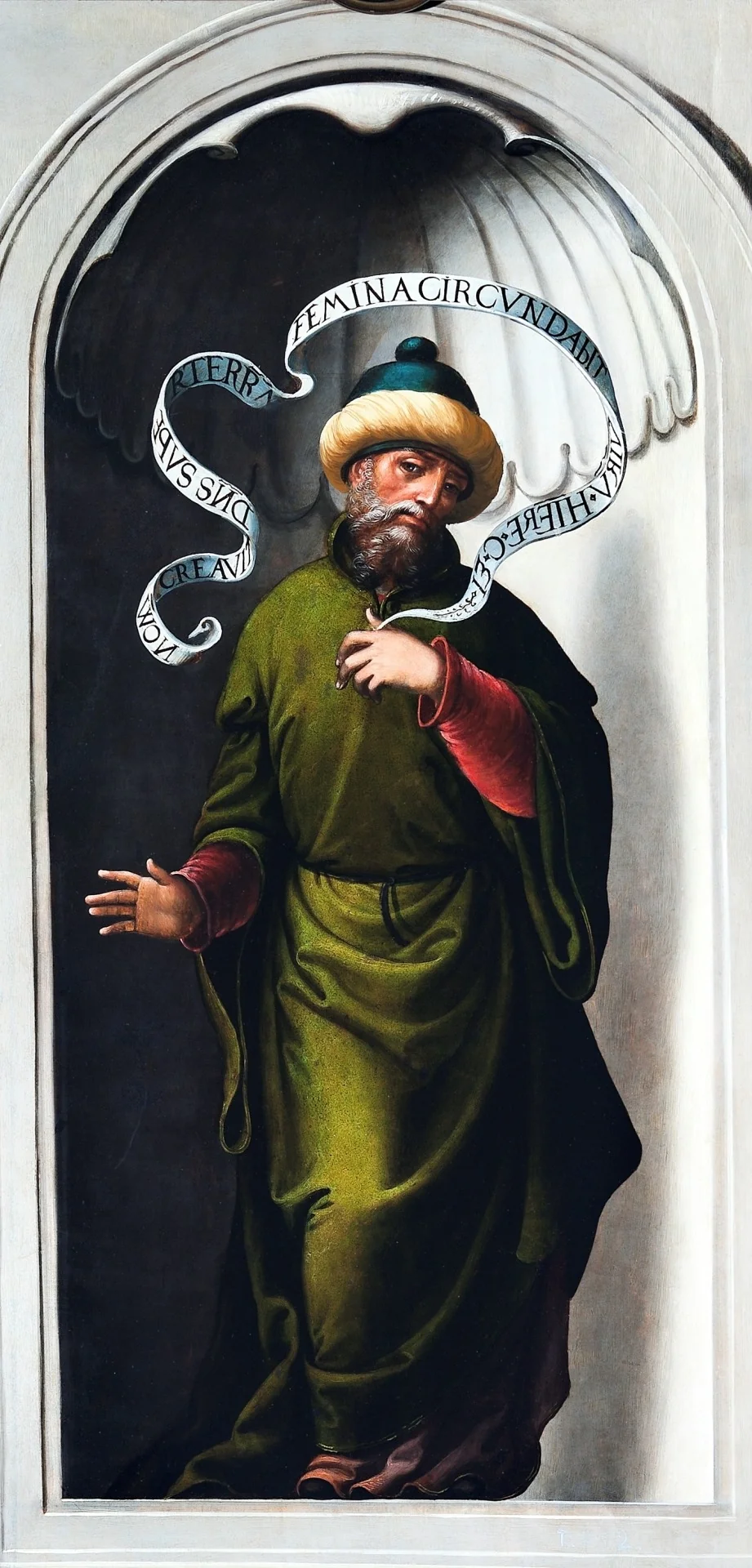 El profeta Jeremías, detail