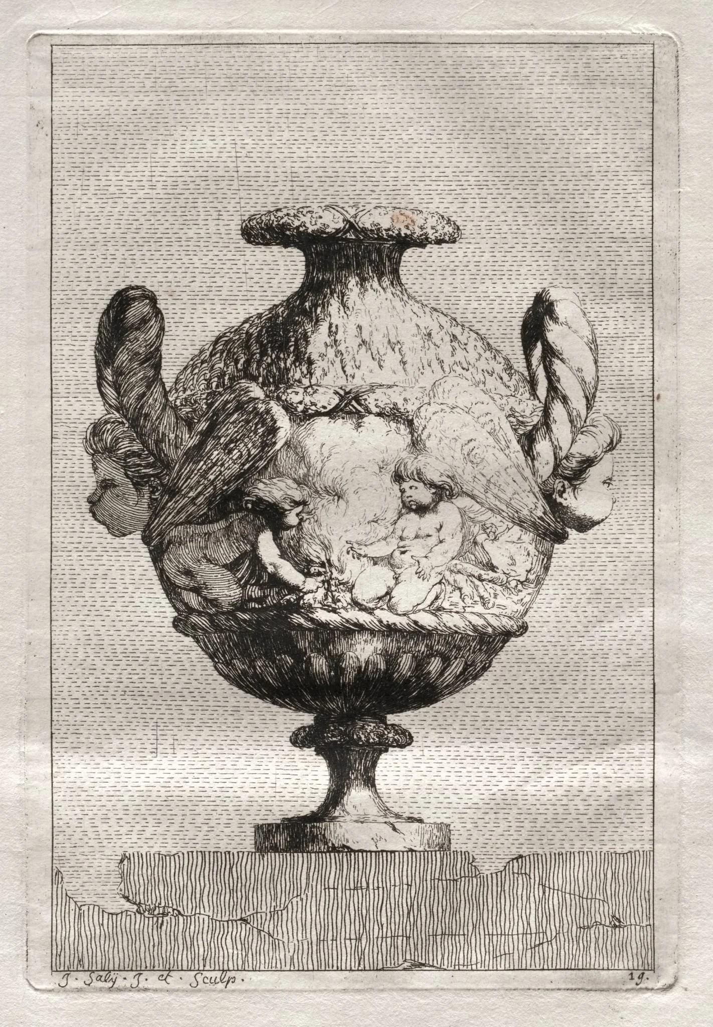 Suite of Vases: Plate 19, detail