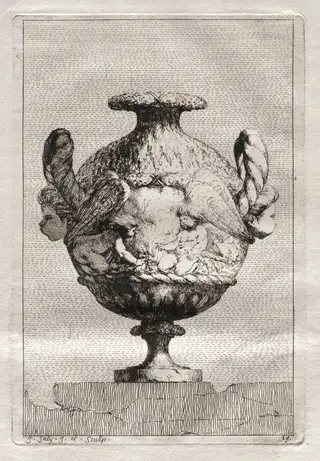 Suite of Vases:  Plate 19, by Jacques François Saly, 1746