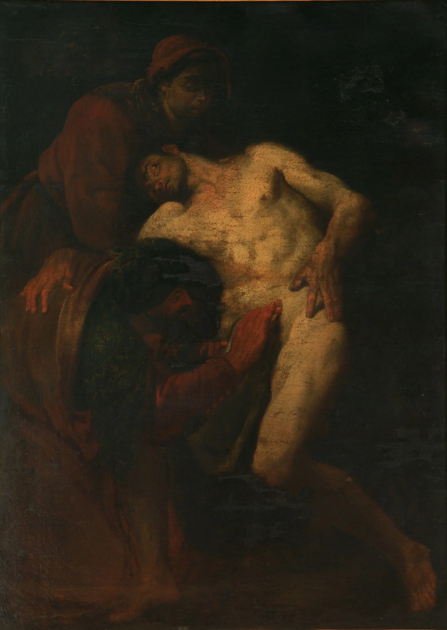 The good samaritan, detail