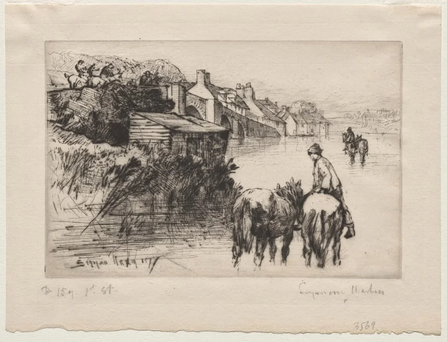 Wareham Bridge, detail