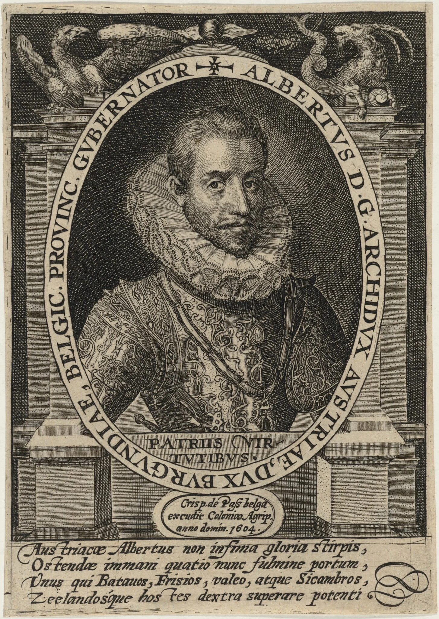 Albert of Austria, Governor of the Southern Netherlands, detail