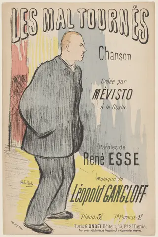 Les Mal Tournés, by Henri-Gabriel Ibels, watercolor, 1894