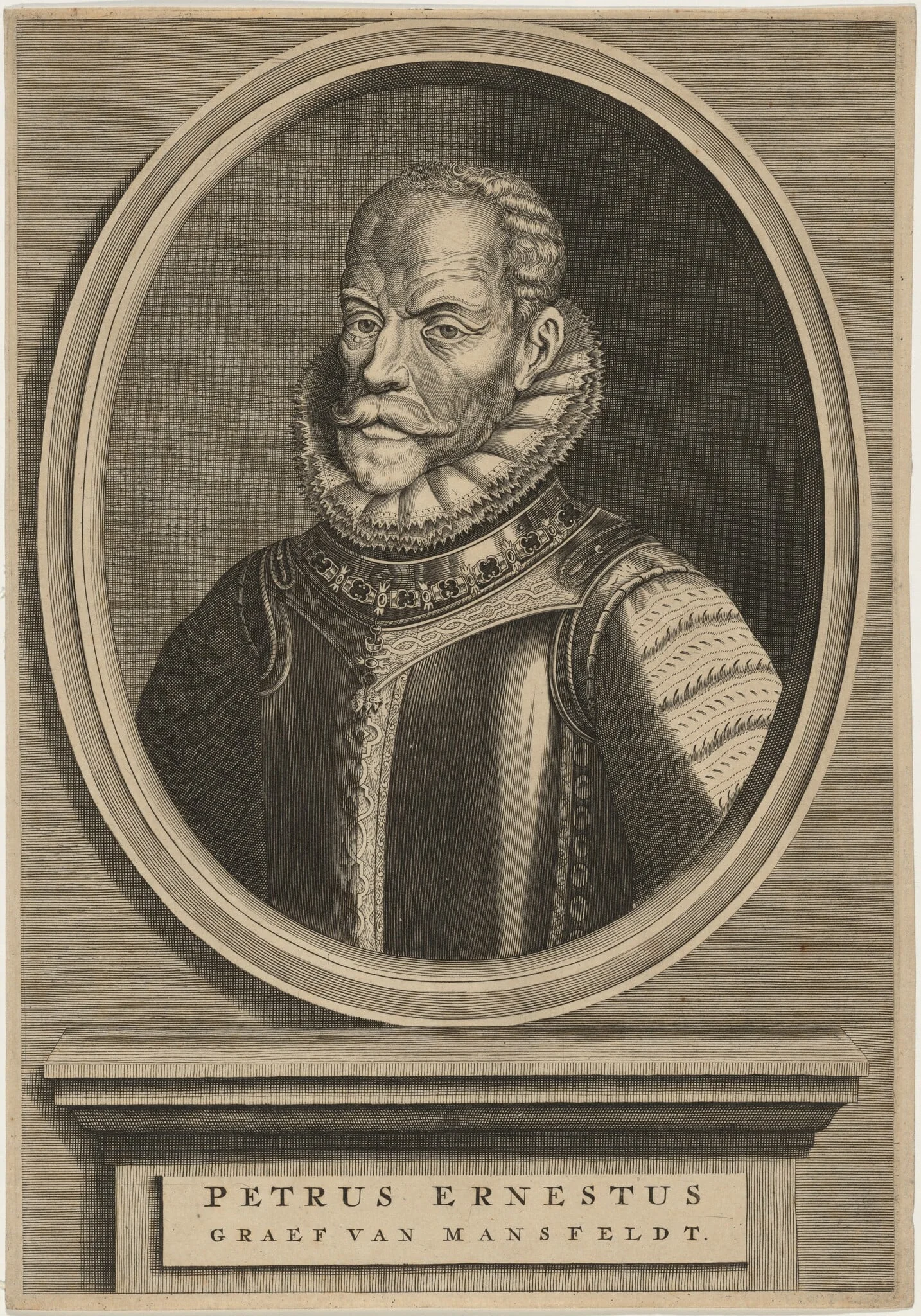 Peter Ernst, Furst von Mansfeld, detail