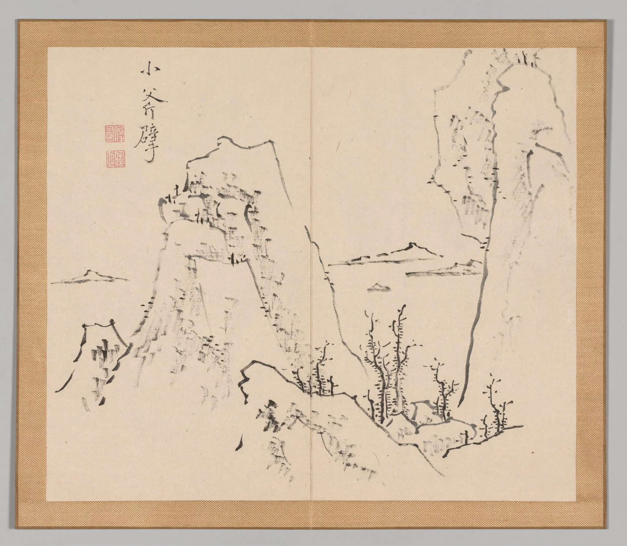 Reverberations of Taiga, Volume 1 (leaf 8), detail