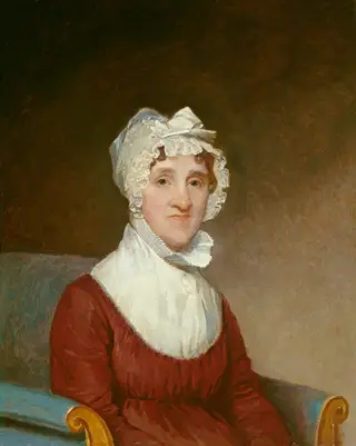 Sarah Homes Tappan (Mrs. Benjamin Tappan), by Gilbert Stuart, oil, 1814