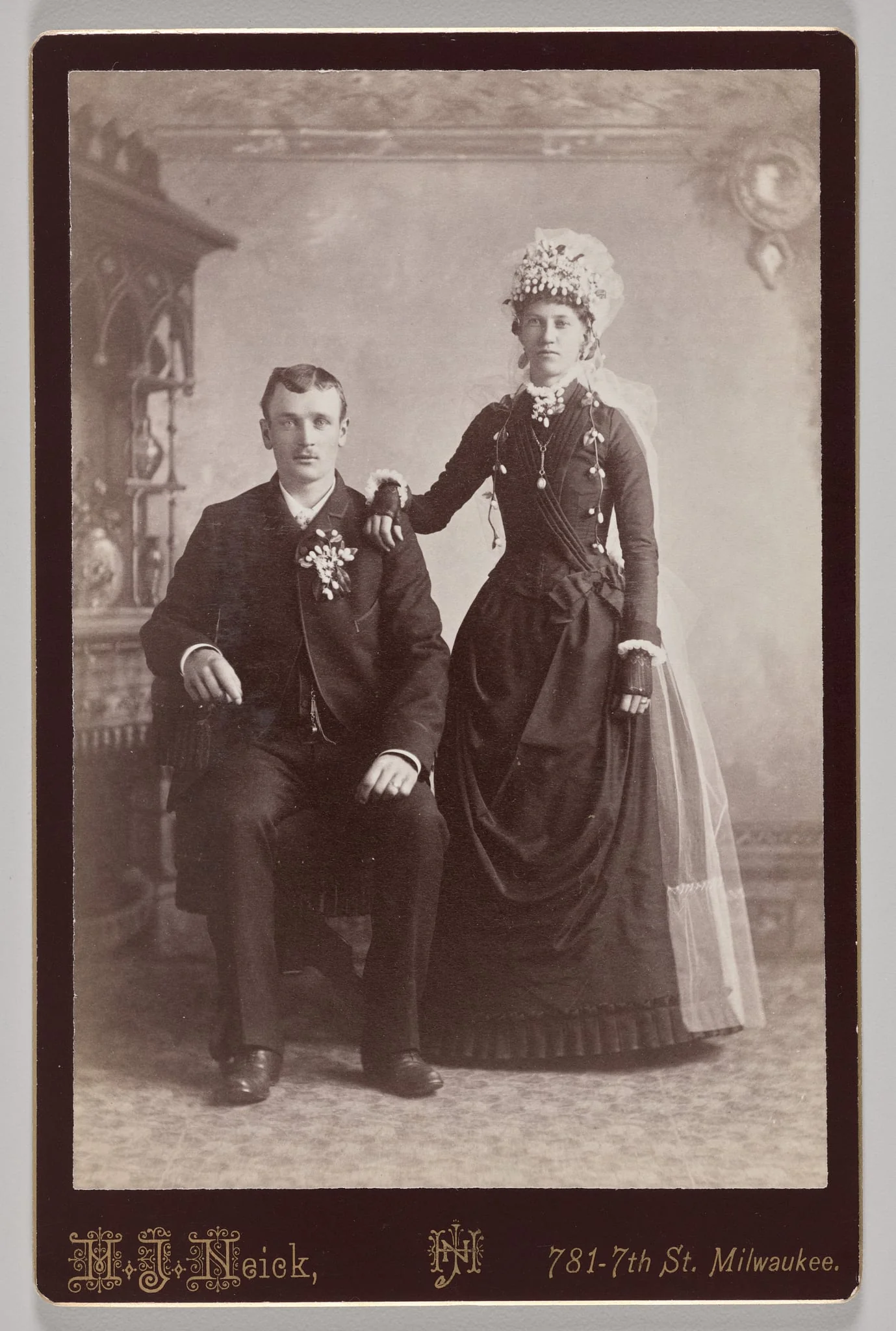 Untitled (marriage portrait), detail