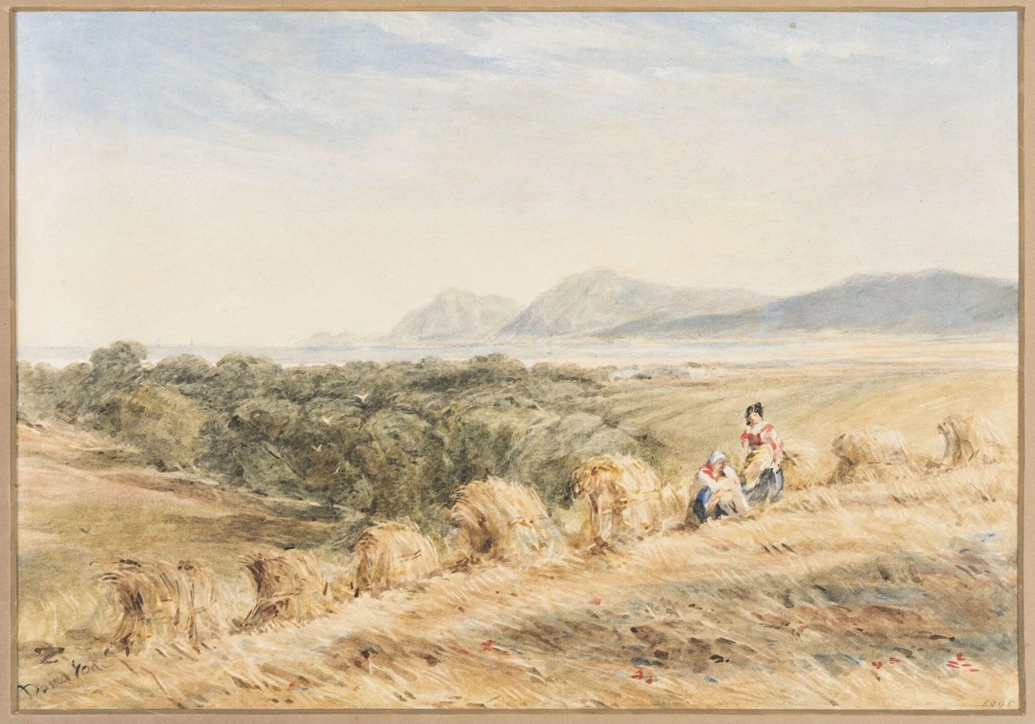 A Cornfield, detail