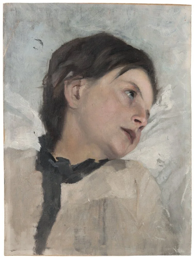 Study for The Convalescent, detail