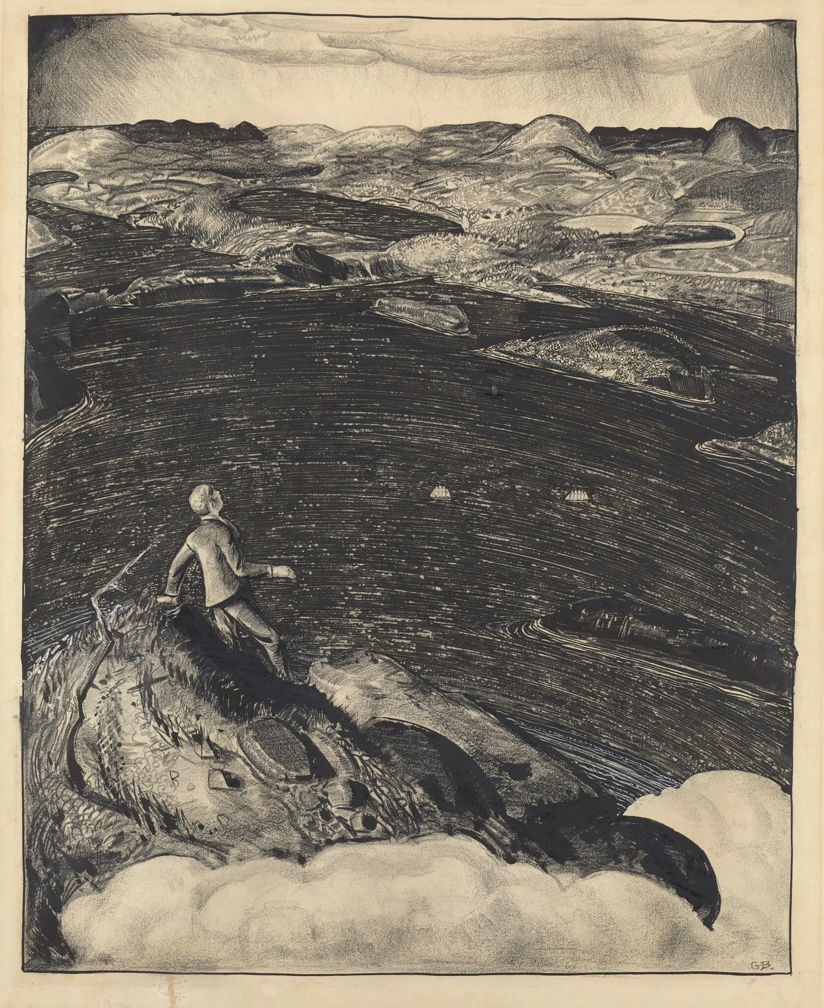 Dancing Town (The Top of the World), detail