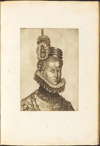 Print from Drawing Book, by Luca Ciamberlano, ink, 1615