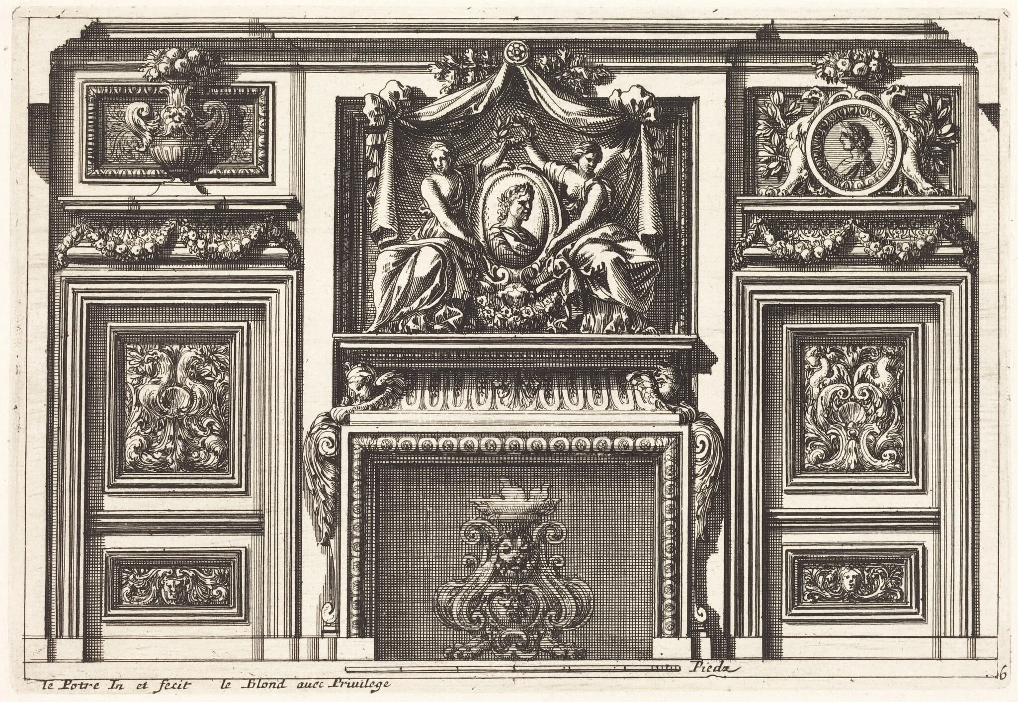 Fireplaces and Other Interior Decorations, detail