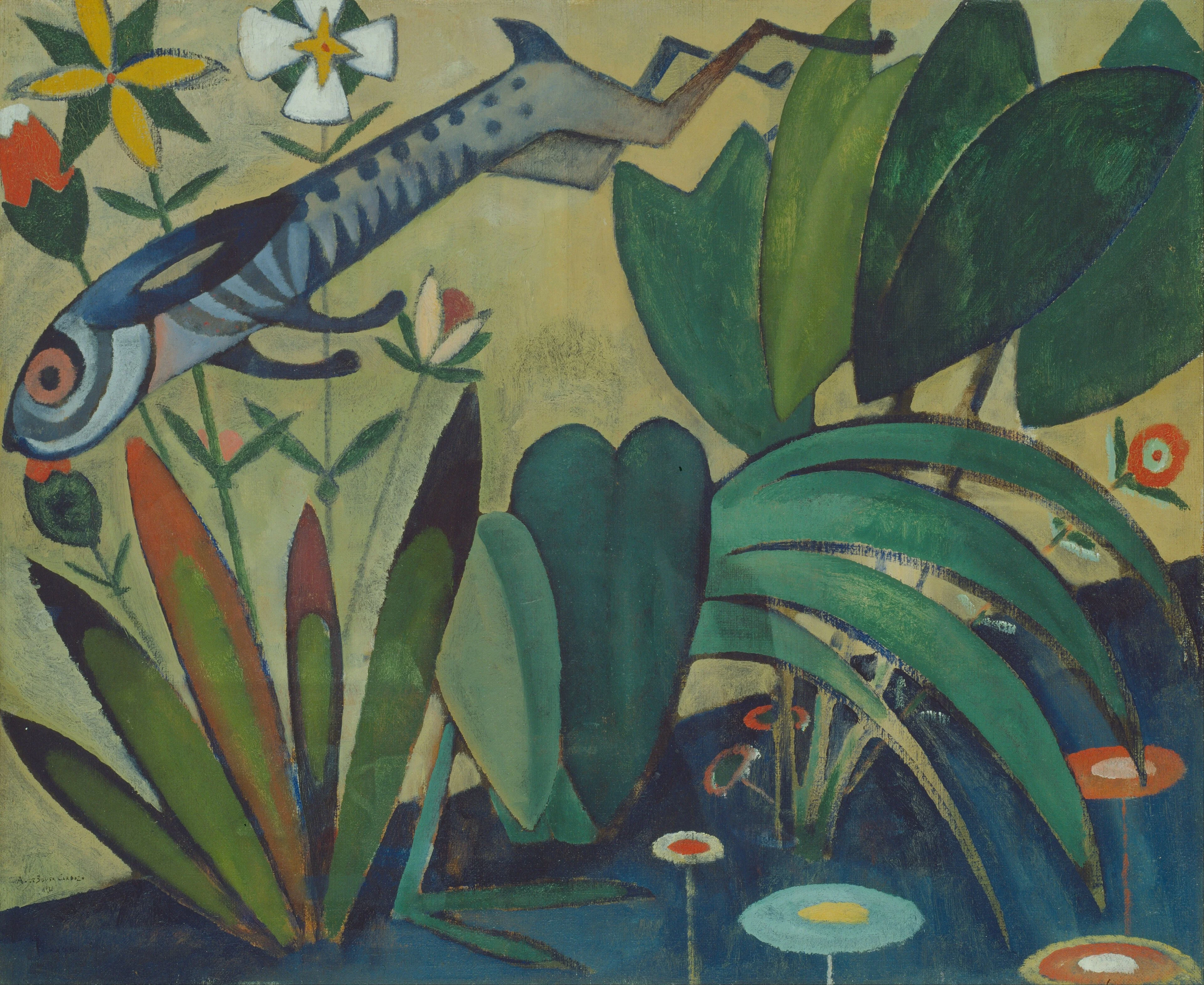 The Leap of the Rabbit, detail