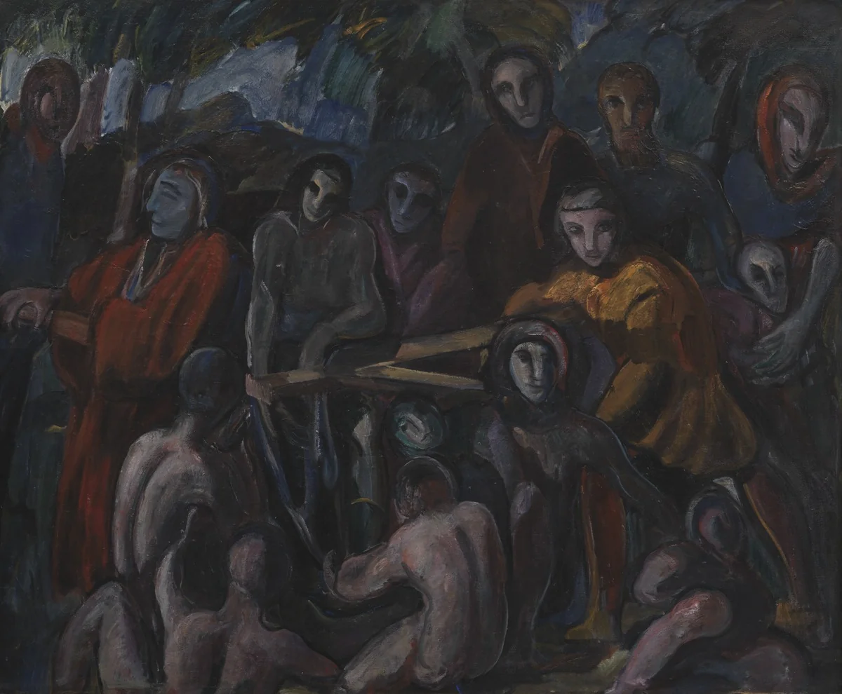 The Road to Golgatha, detail
