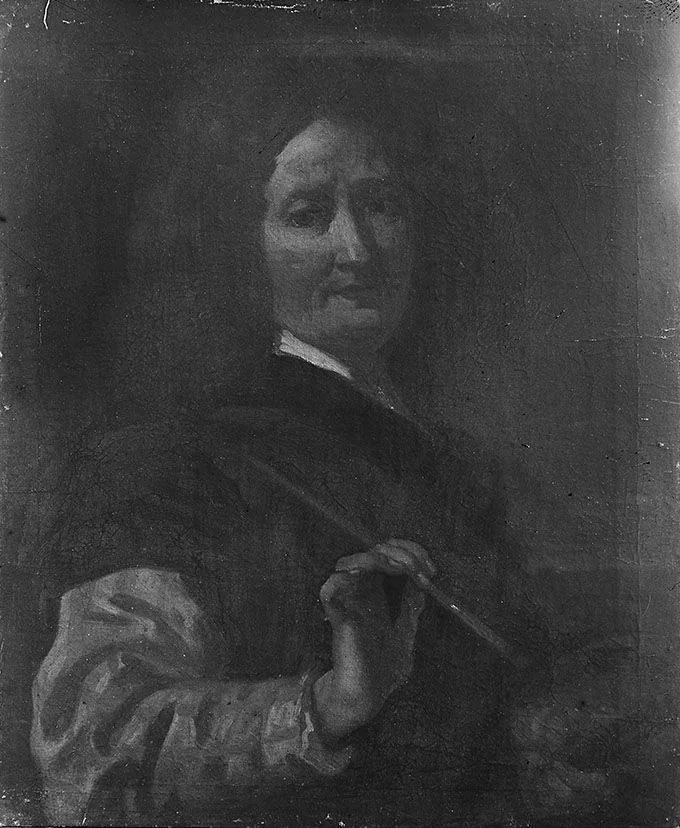Selbstbildnis, detail