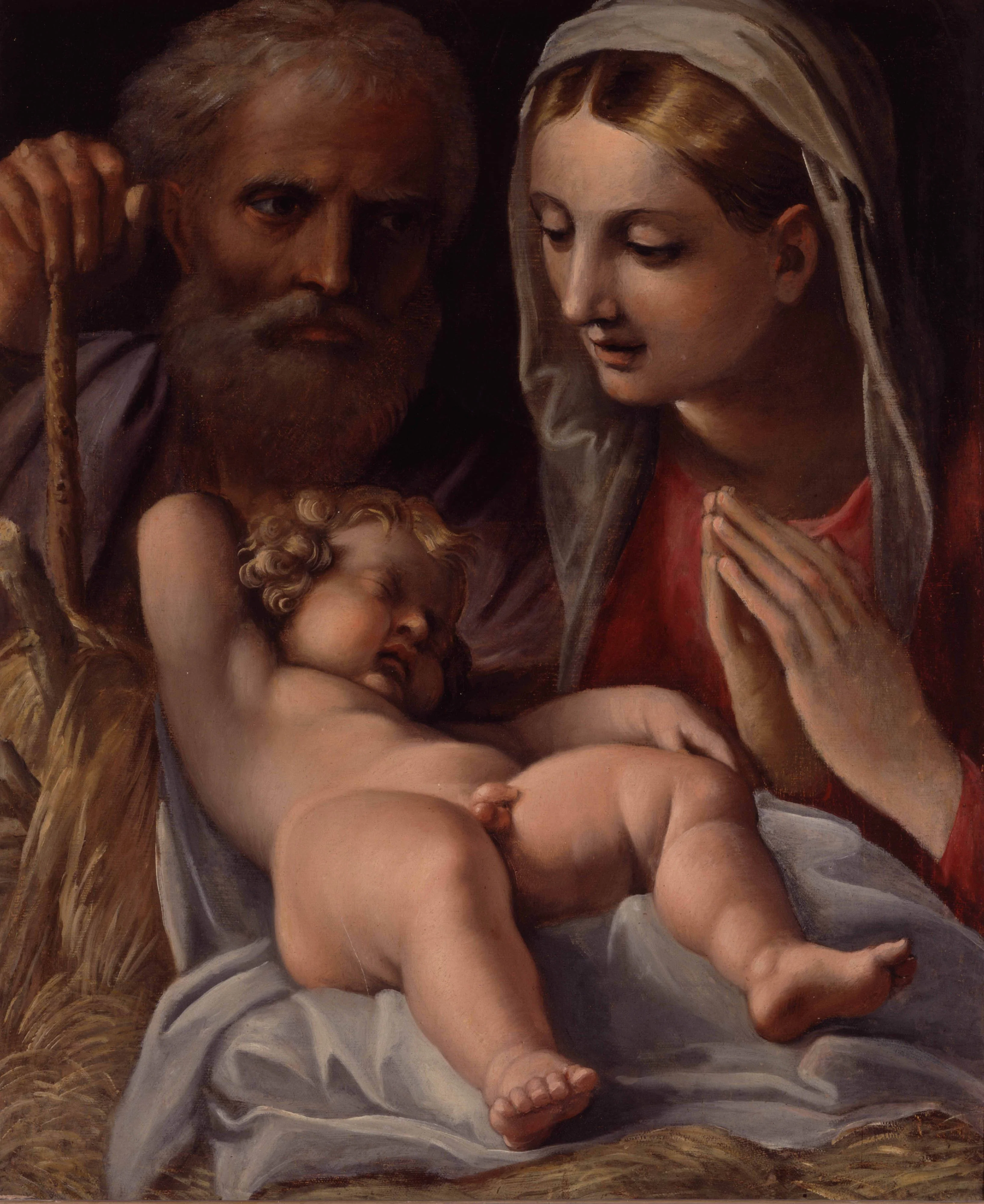 Holy Family, detail