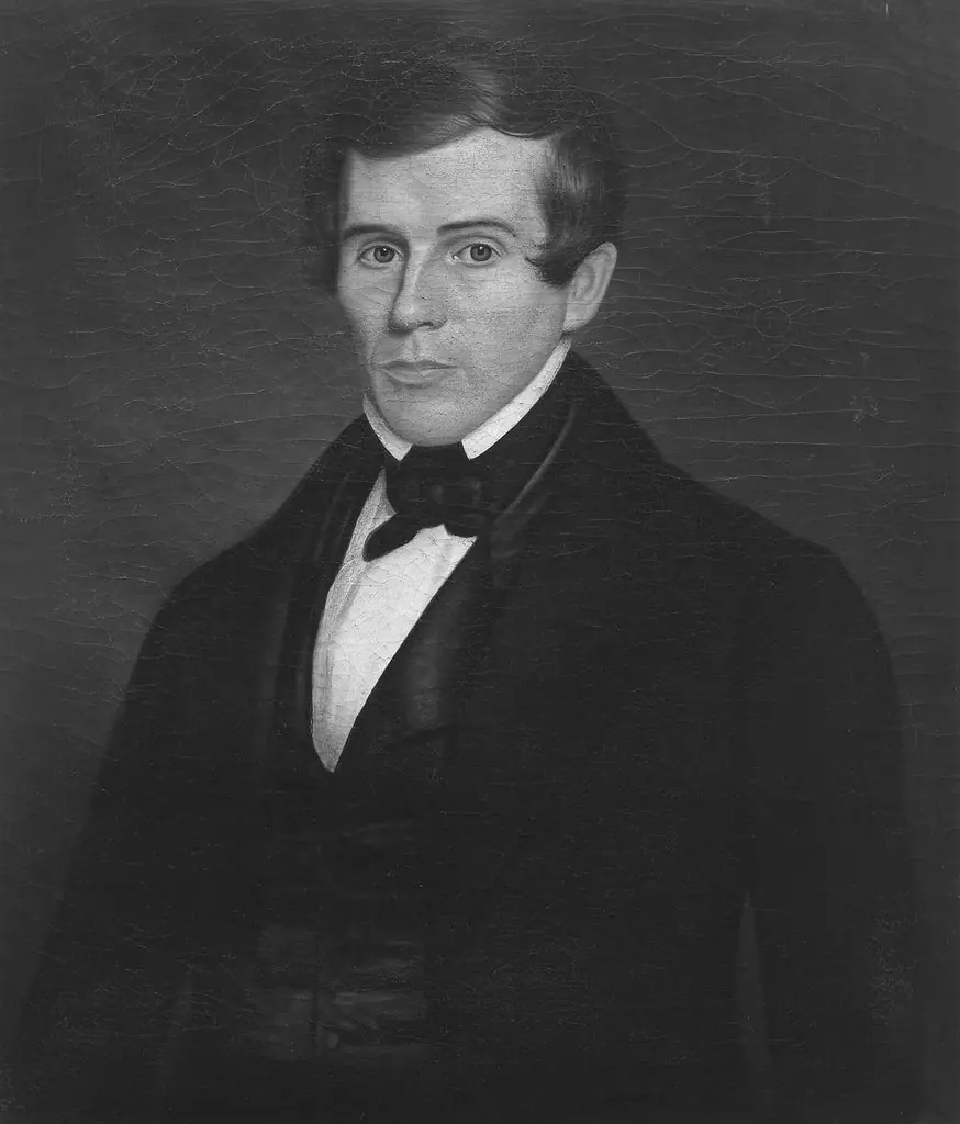 Samuel Henry Peckham, by Robert Peckham, oil, 1857