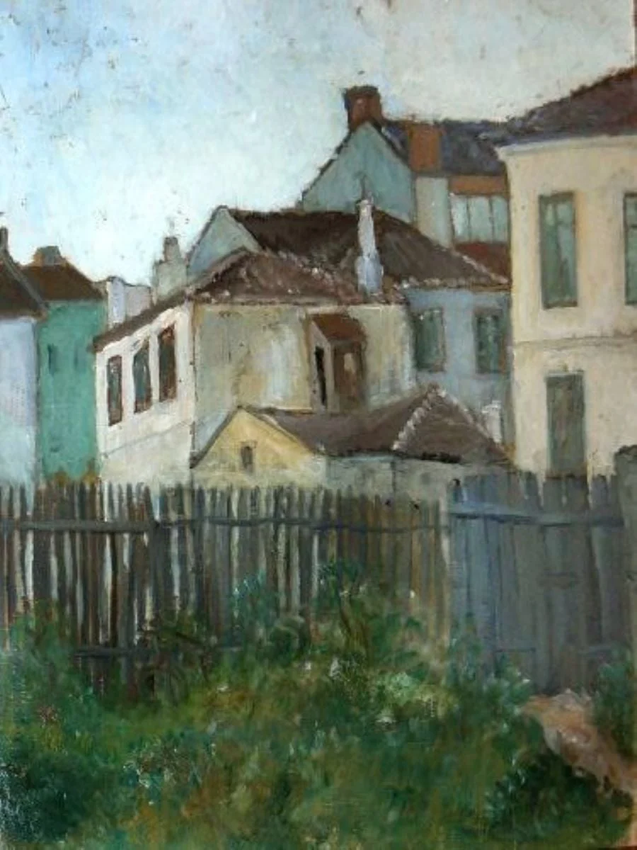Peisaj din Iași, detail