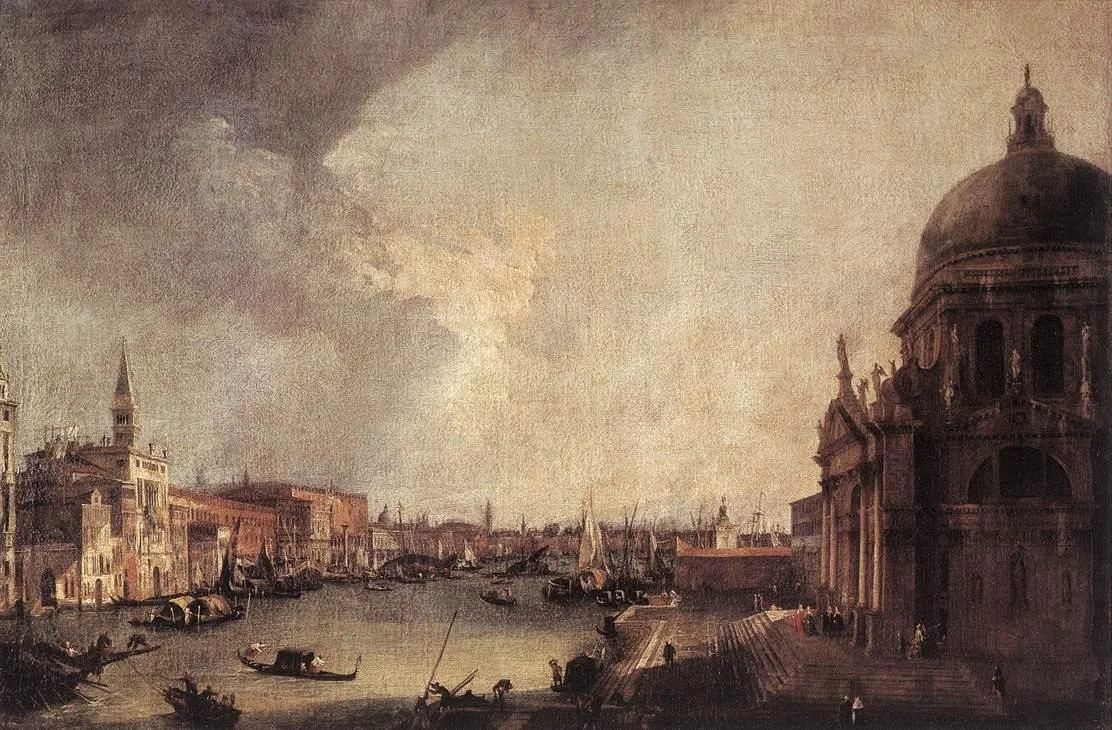 Entrance to the Grand Canal: Looking East, detail