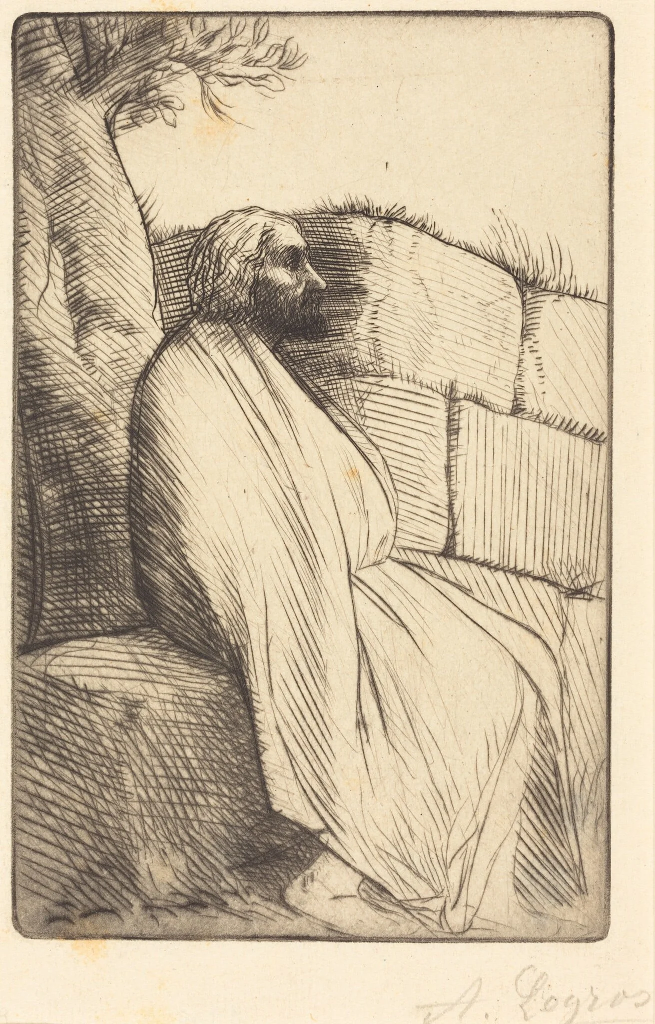 Philosopher (Le philosophe), detail
