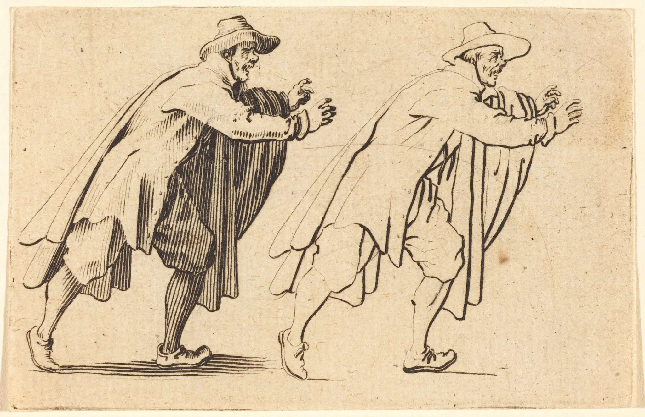Man Moving Abruptly, detail