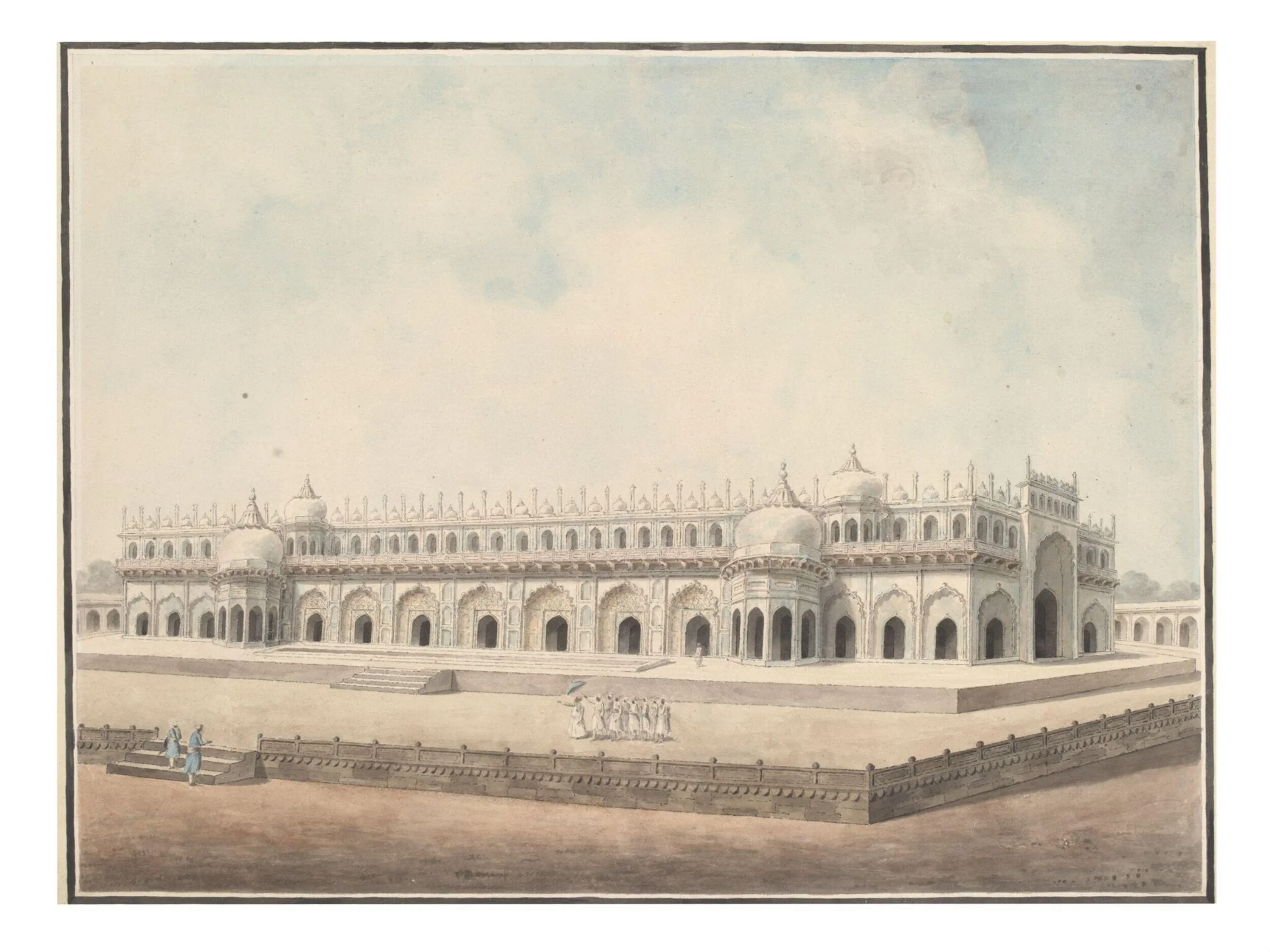 The Imambara, Lucknow, detail