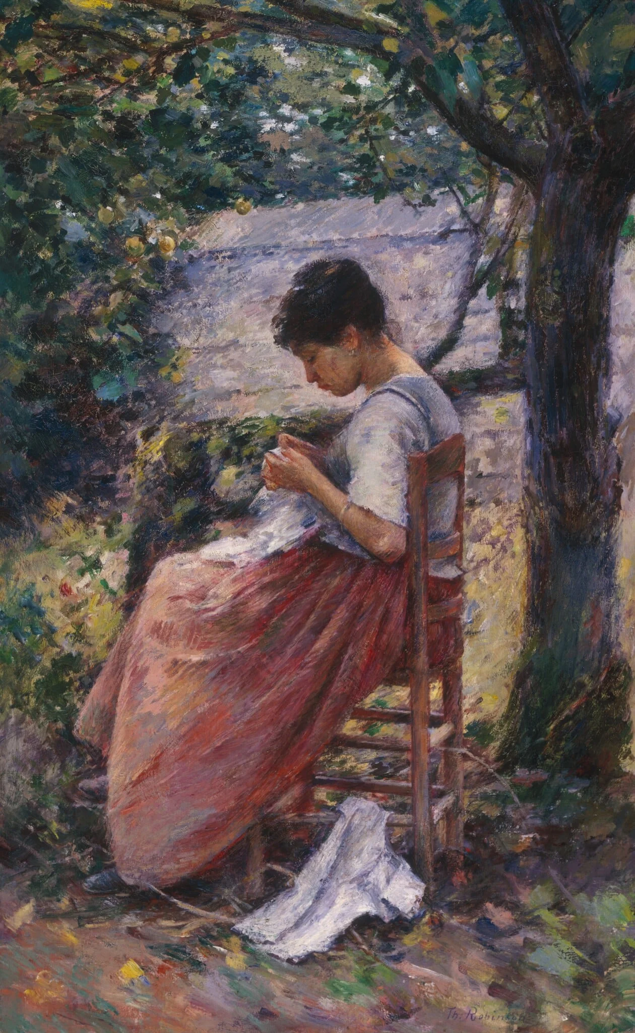 The Layette, detail