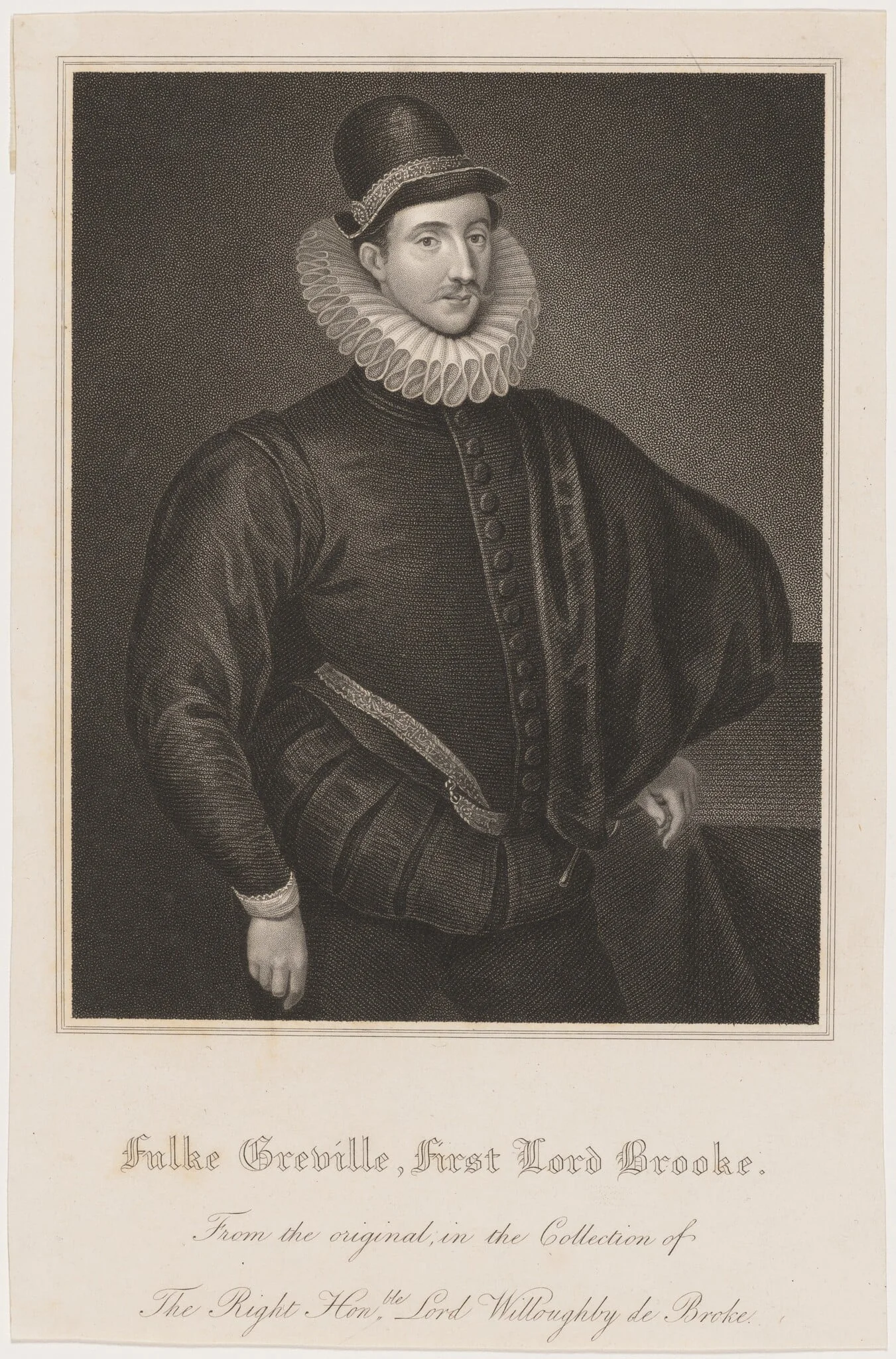Fulke Greville, First Lord Brooke, Poet, detail