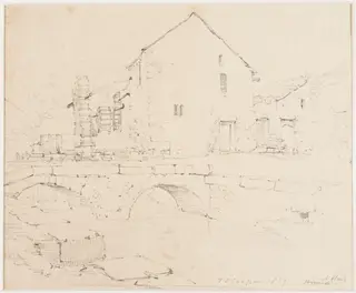 A water-mill, by Thomas Sidney Cooper, 1829