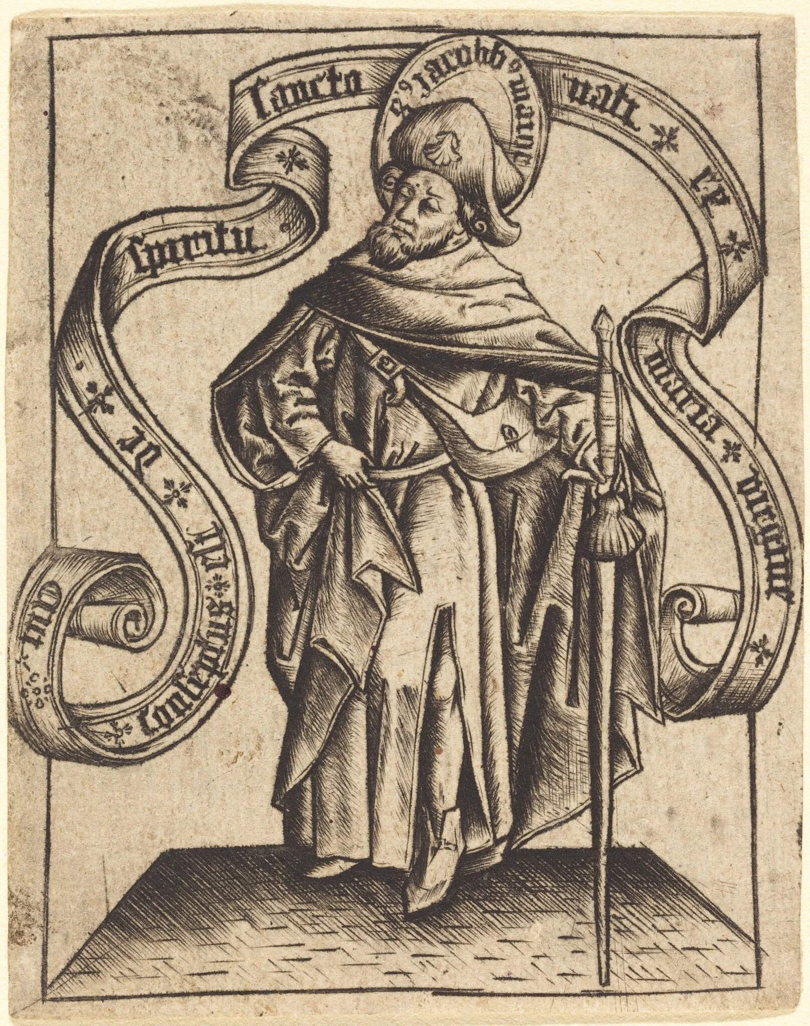 Saint James the Greater, detail
