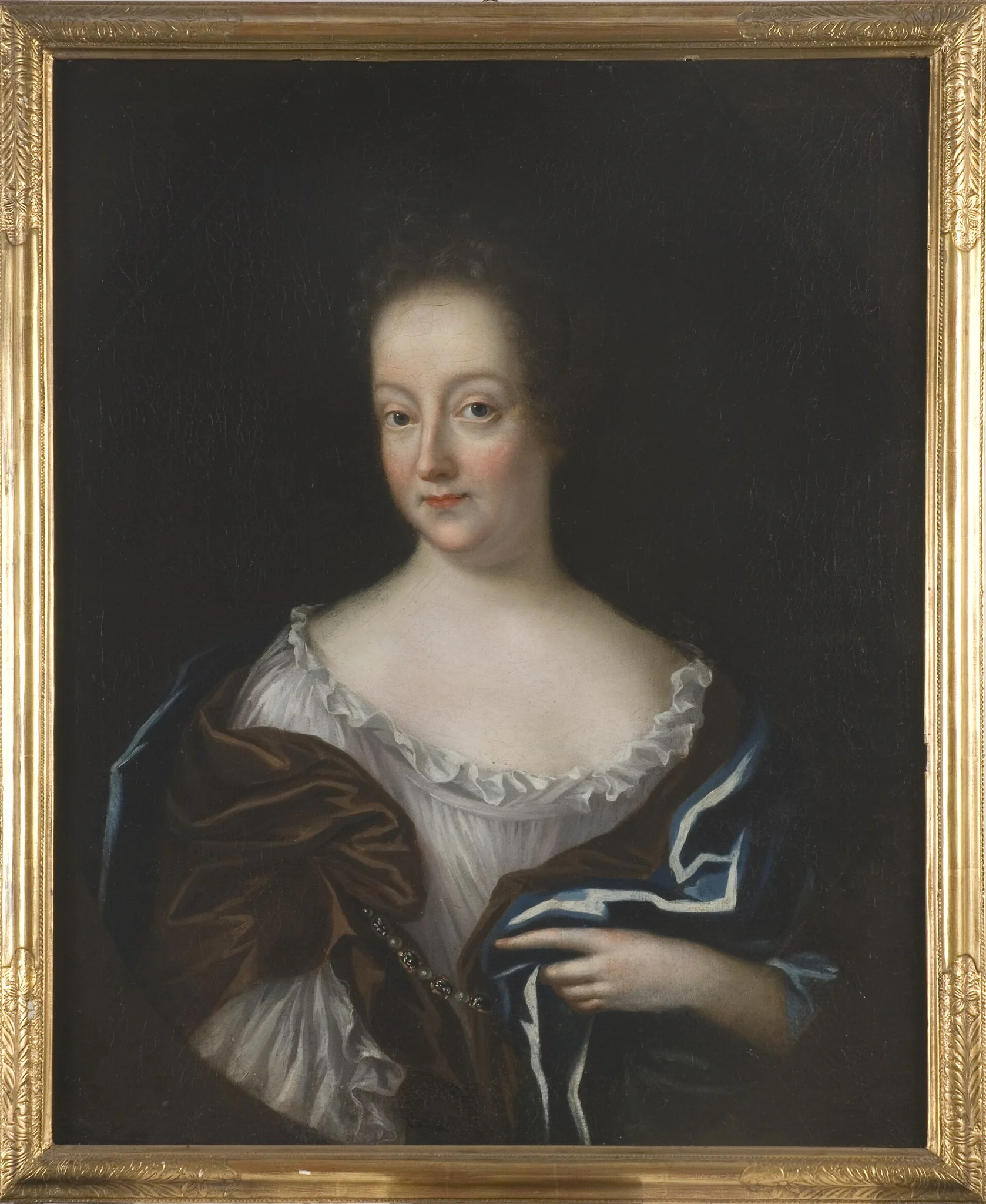 Beata Elisabet von Königsmarck (1637-1723), grevinna, gift med greve Pontus Fredrik De la Gardie, detail
