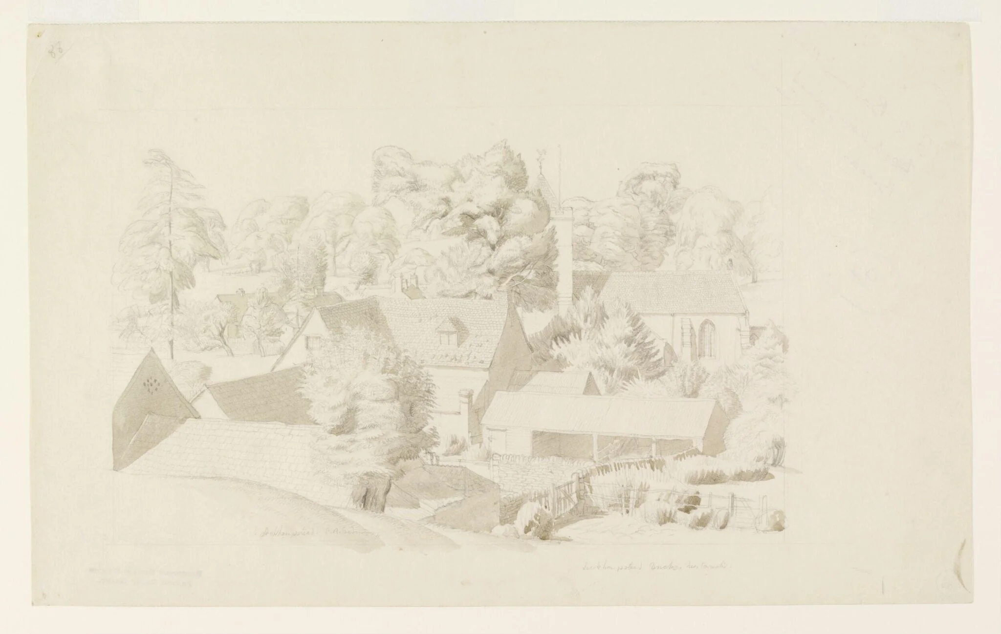 Leckhampstead, detail