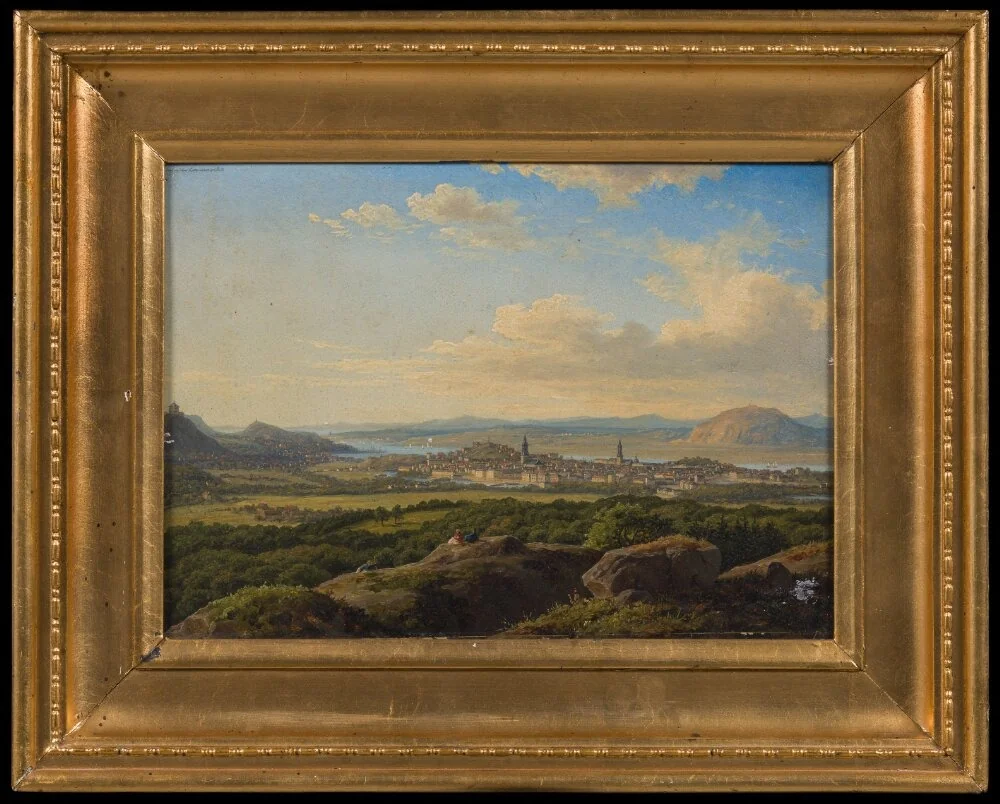 Gothenburg Seen From Örgryte, detail
