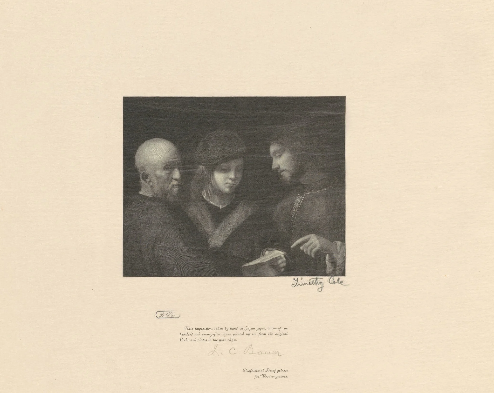 The Three Ages of Man, detail