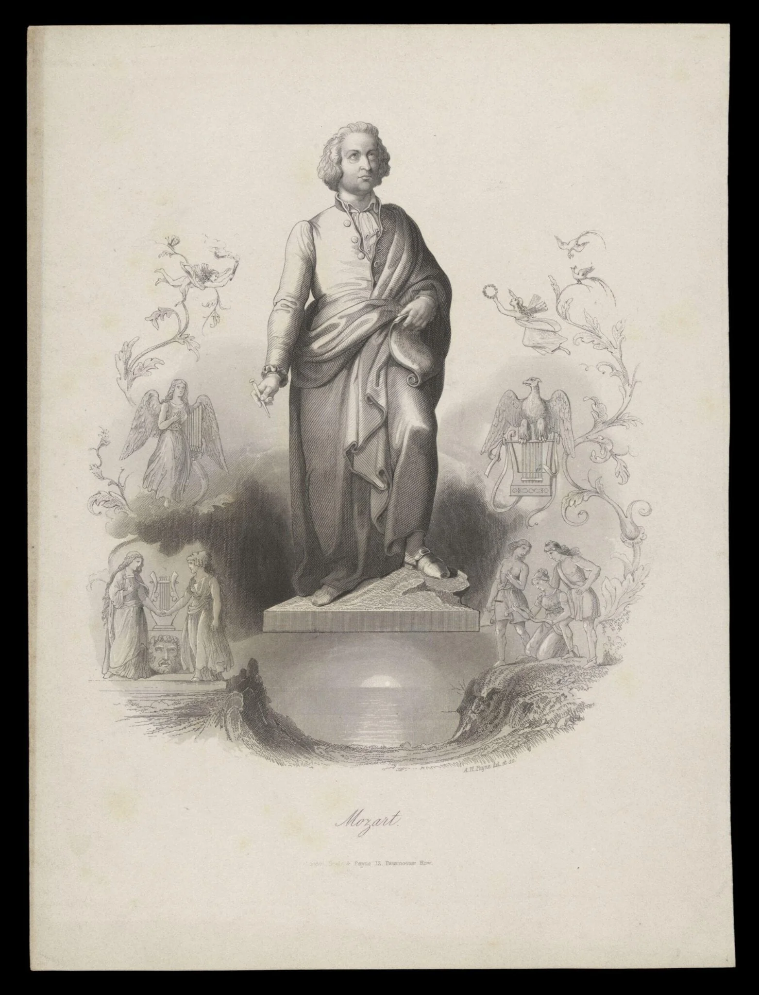 H Beard Print Collection, detail
