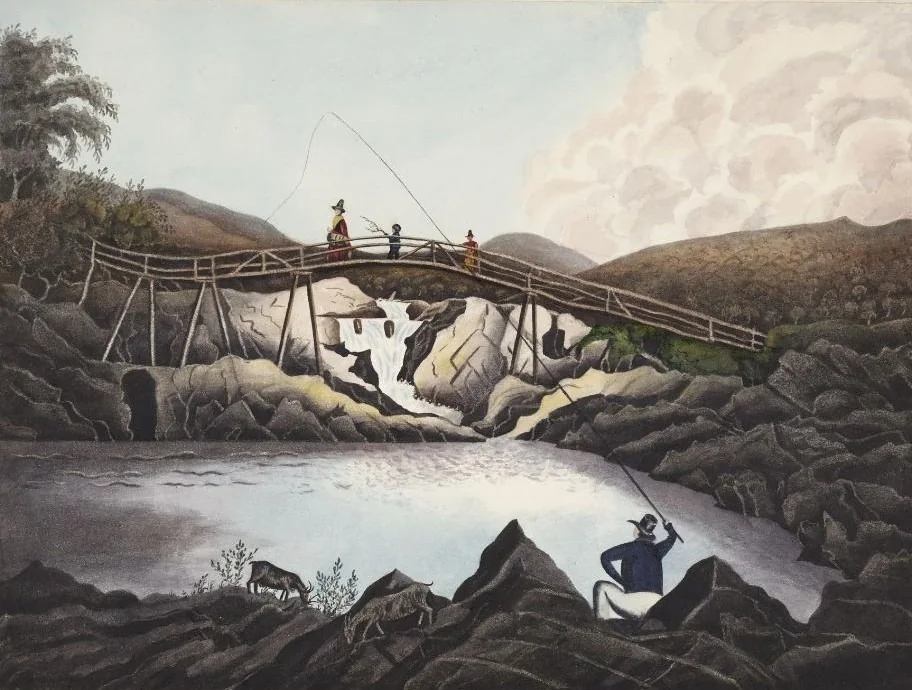 A Bridge over the Rhydol, detail