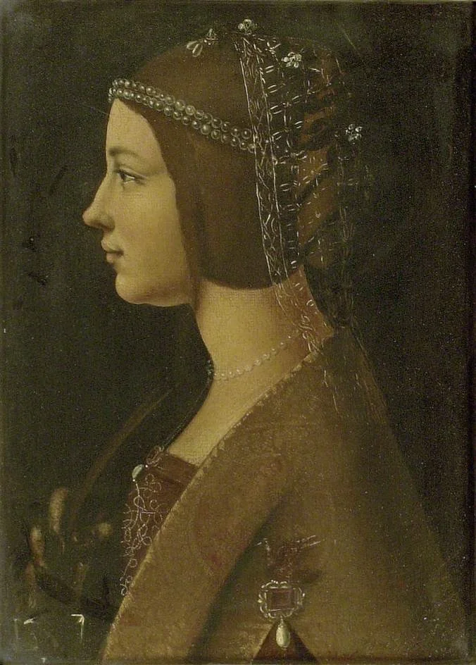 Portrait of an unknown Woman, detail