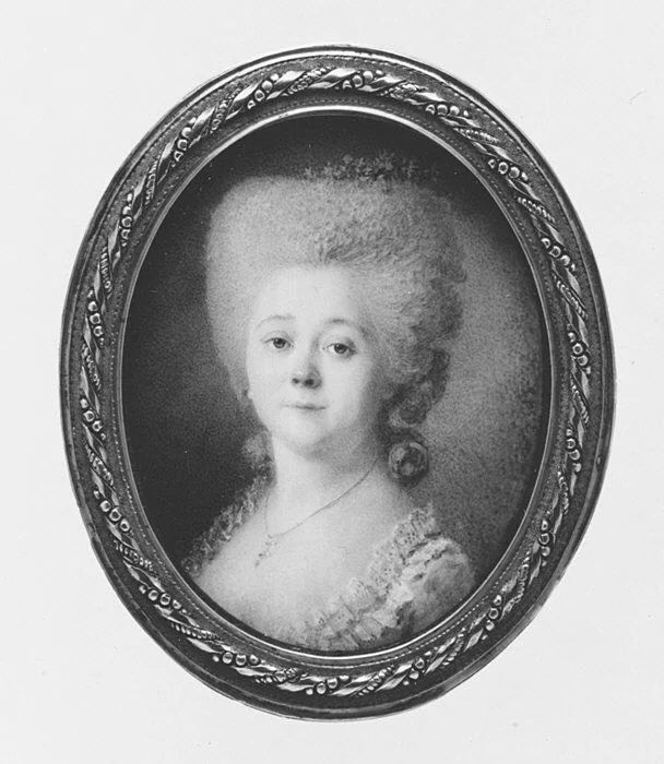 Portrait of a Woman, Said to Be Princess Apraxine, detail